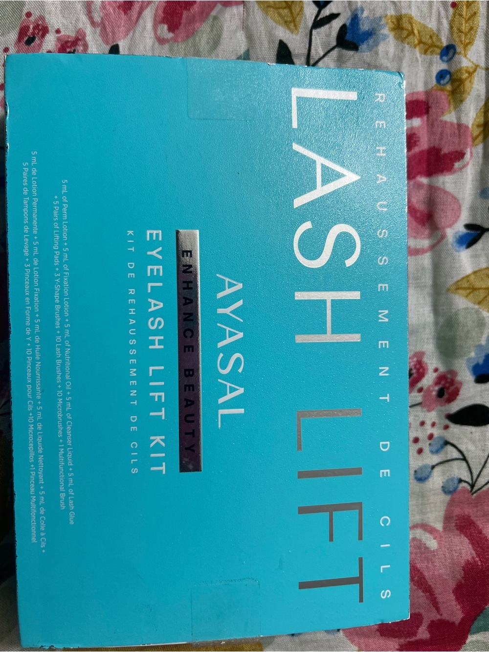 Ayasal Lash Lift Kit – Turquoise Eyelash Lift